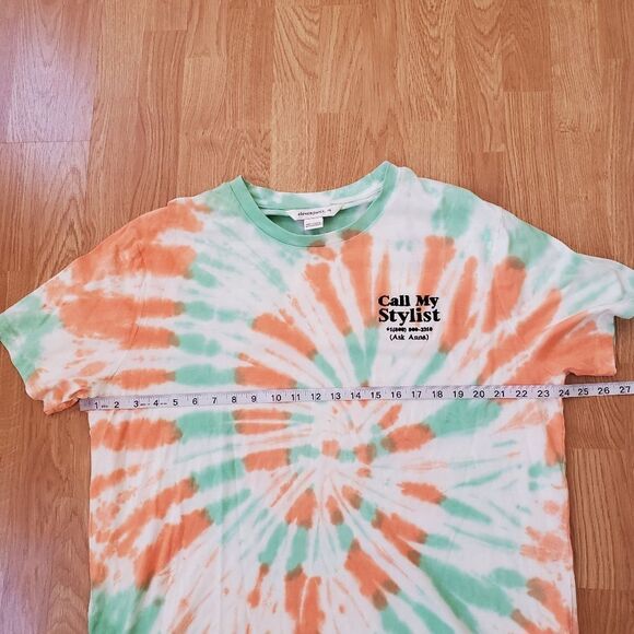 Eleven Paris Call My Stylist Tie-Dye T-Shirt sz XXL - Picture 7 of 11